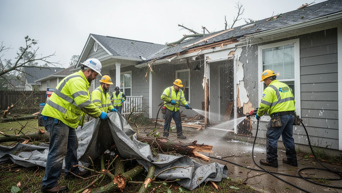 Storm Damage Cleanup
